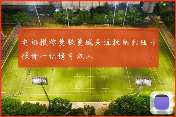 电讯报称曼联曼城关注托纳利纽卡报价一亿镑可放人